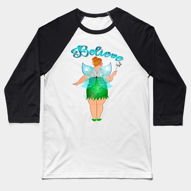 Believe Baseball T-Shirt by Toni Tees